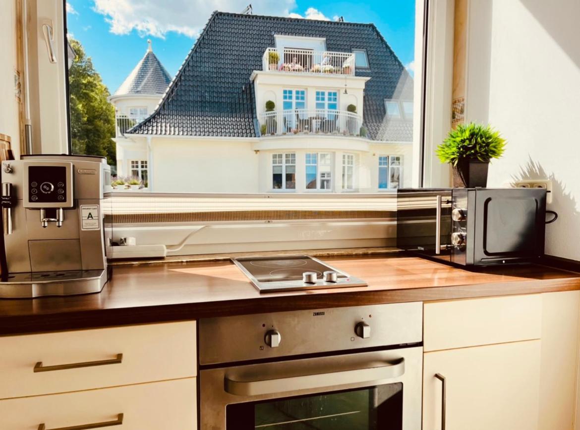 Strand Studio Mit Meerblick & Balkon Lübeck Exterior foto