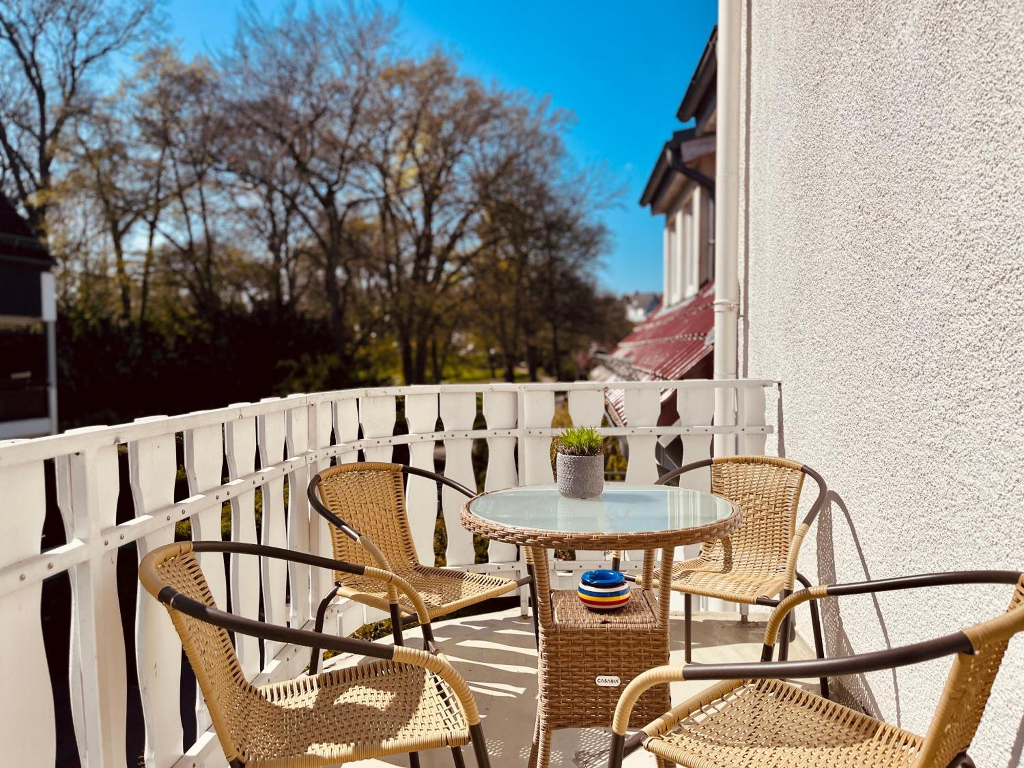Strand Studio Mit Meerblick & Balkon Lübeck Exterior foto