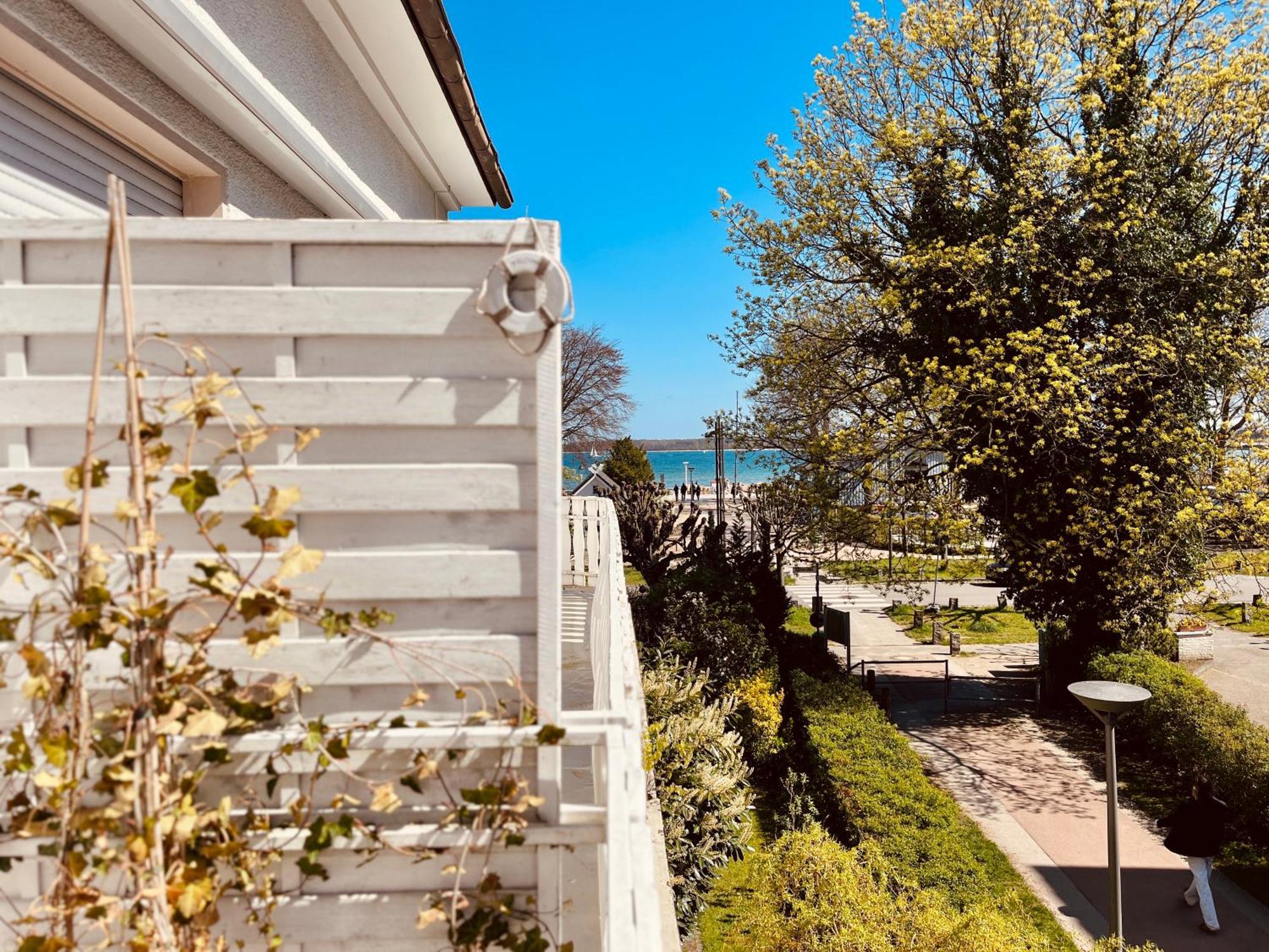 Strand Studio Mit Meerblick & Balkon Lübeck Exterior foto